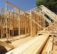 Framing of Home New Construction Houston