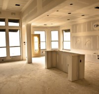 New Construction Drywall of Luxury Home Houston