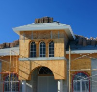 New Construction Framing of Luxury Home