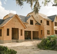 New Luxury Home Construction Framing Houston