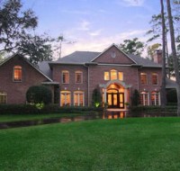 Traditional Brick Elevation Houstion